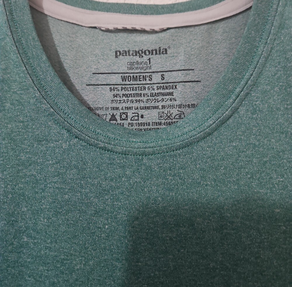 Patagonia Women's Capilene Silkweight Cool Daily Shirt Size Small - Picture 4 of 4